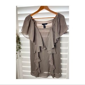Isabel Lu ruffled tunic